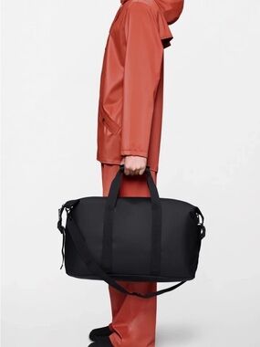 Rains Black Men's Duffel Bag